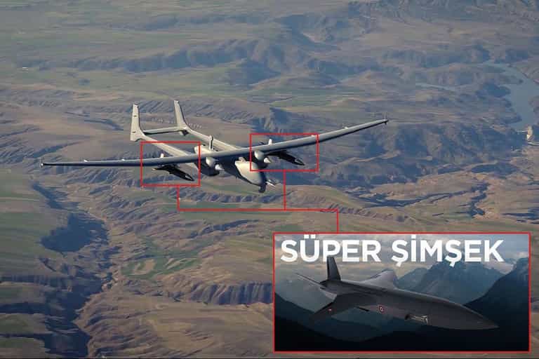 Türkiye Fields New SÜPER ŞİMŞEK Drones to Boost Multi-Role Air Combat and Strike Capability